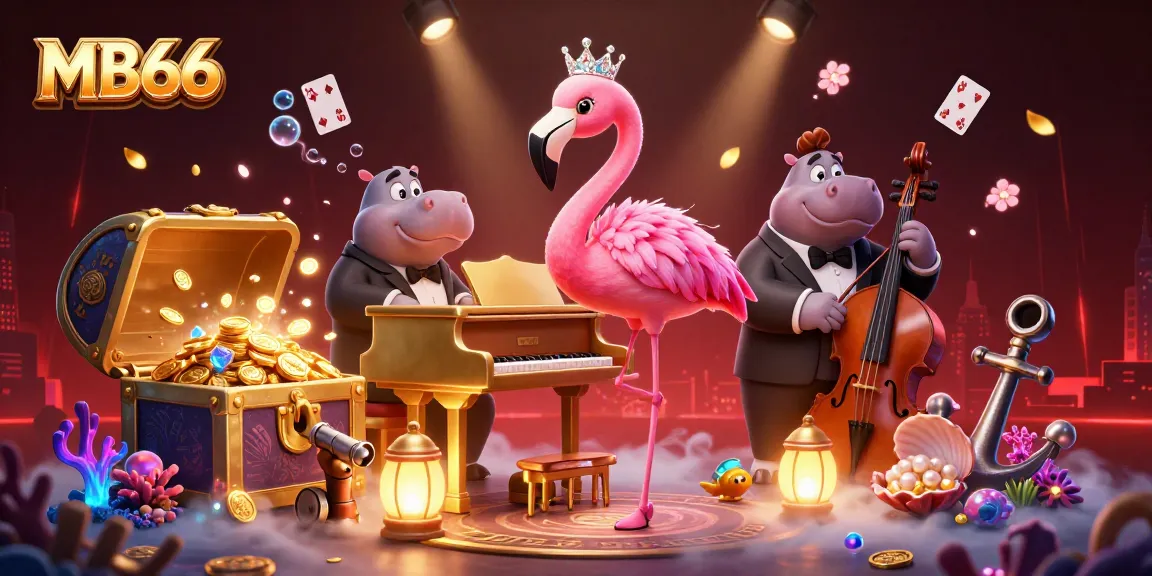 Enjoy vibrant casino entertainment at MB66 featuring lively characters and thrilling elements.