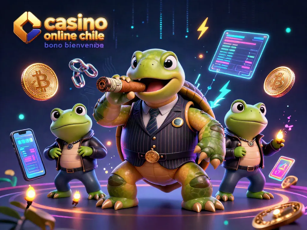 Disfruta de la atmósfera vibrante del casino online Chile bono bienvenida con personajes divertidos y elementos de juego.